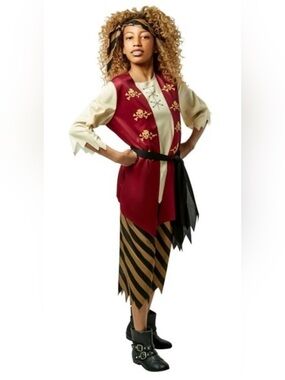 NWT Girls Way to Celebrate PIRATE
Buccaneer Halloween Costume cosplay 6/6X